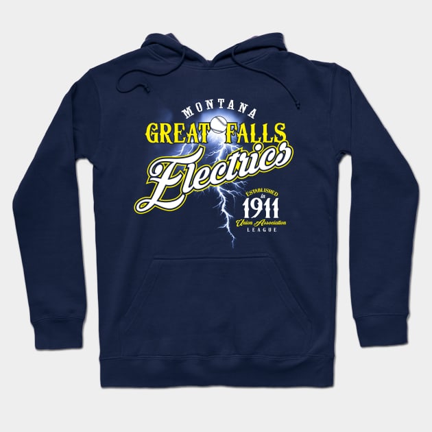 Great Falls Electrics Hoodie by MindsparkCreative